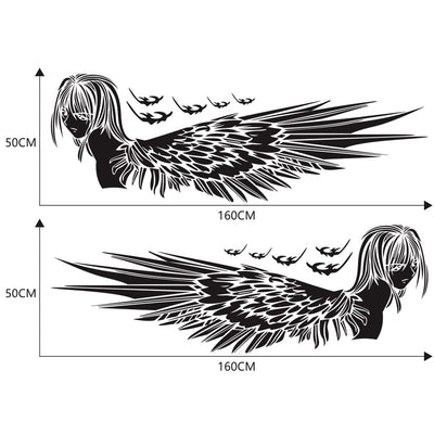 Stickers Voiture Ange Gardien Tresor Otaku