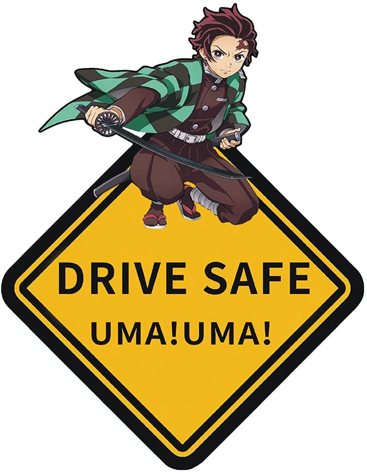 Stickers Voiture Demon Slayer Tanjiro Tresor Otaku