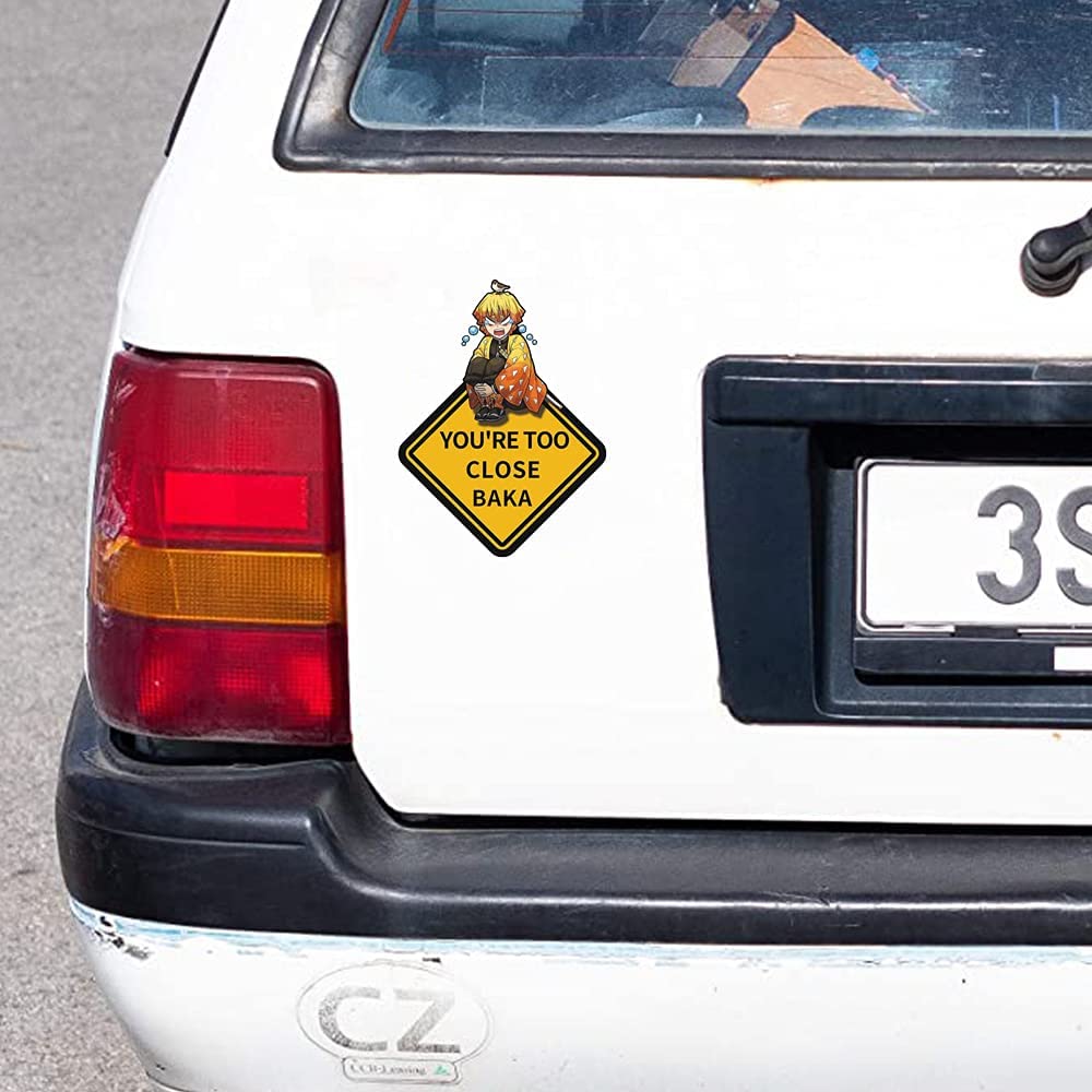 Stickers Voiture Demon Slayer Tresor Otaku