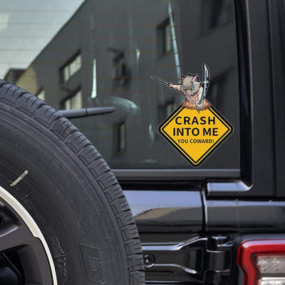 Stickers Voiture Demon Slayer Tresor Otaku