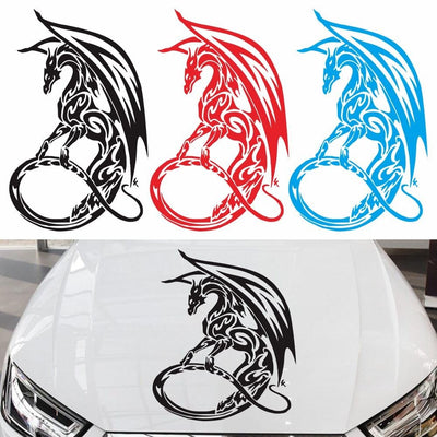 Stickers Voiture Dragon Tresor Otaku