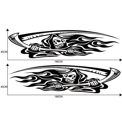 Stickers Voiture Faucheuse Tresor Otaku
