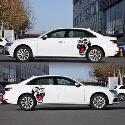 Stickers Voiture Singe Tresor Otaku