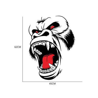 Stickers Voiture Singe Tresor Otaku