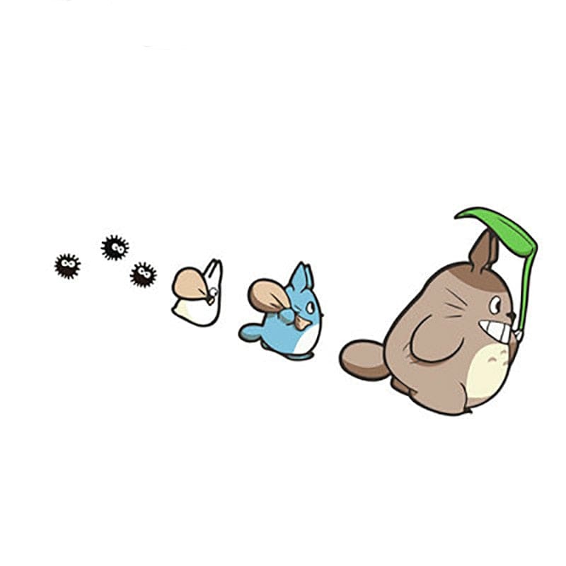 Stickers Voiture Totoro Droite Tresor Otaku
