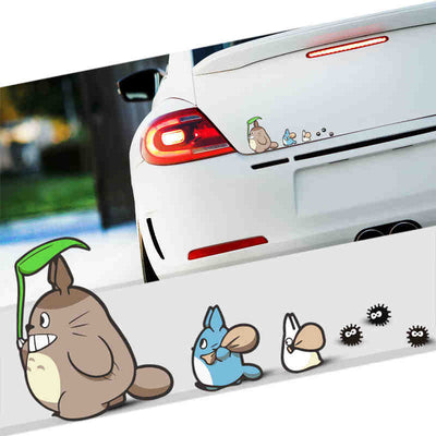 Stickers Voiture Totoro Tresor Otaku