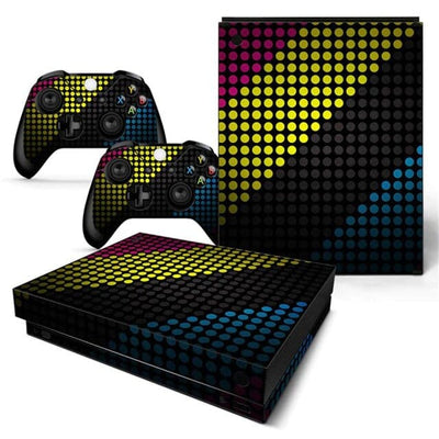 Stickers Xbox One X Disco Stickers Xbox One X Tresor Otaku