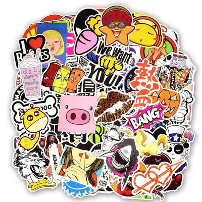 VIP - Mix 1000 Stickers Pack de Stickers Tresor Otaku